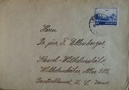 B47) Schöner Flugpostbrief bitte Anschauen