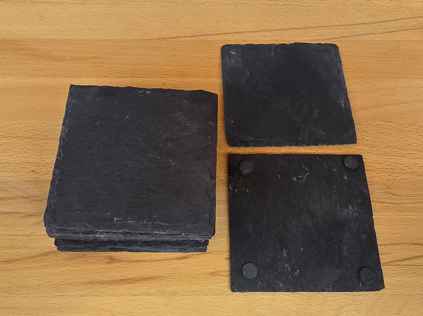 Untersetzer: Schieferplatten - Untersetzer und Herz – Gebraucht aus Winznau von banditgsf 2