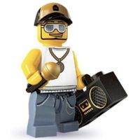 Lego Minifigures Serie 3 Rapper