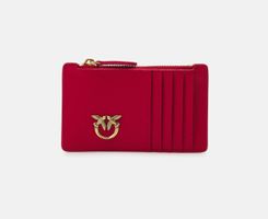 Pinko AIRONE CARDHOLDER - Geldbörse, rot