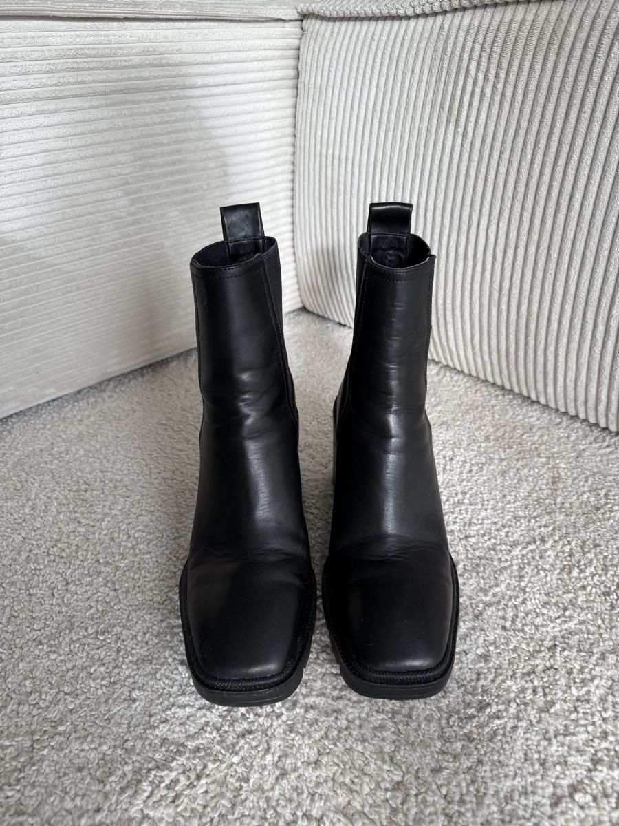 Zara Chaussures femmes: Zara Lederstiefelette, Gr. 38 – Neuf (Voir description) à St. Moritz par Dolly14 1