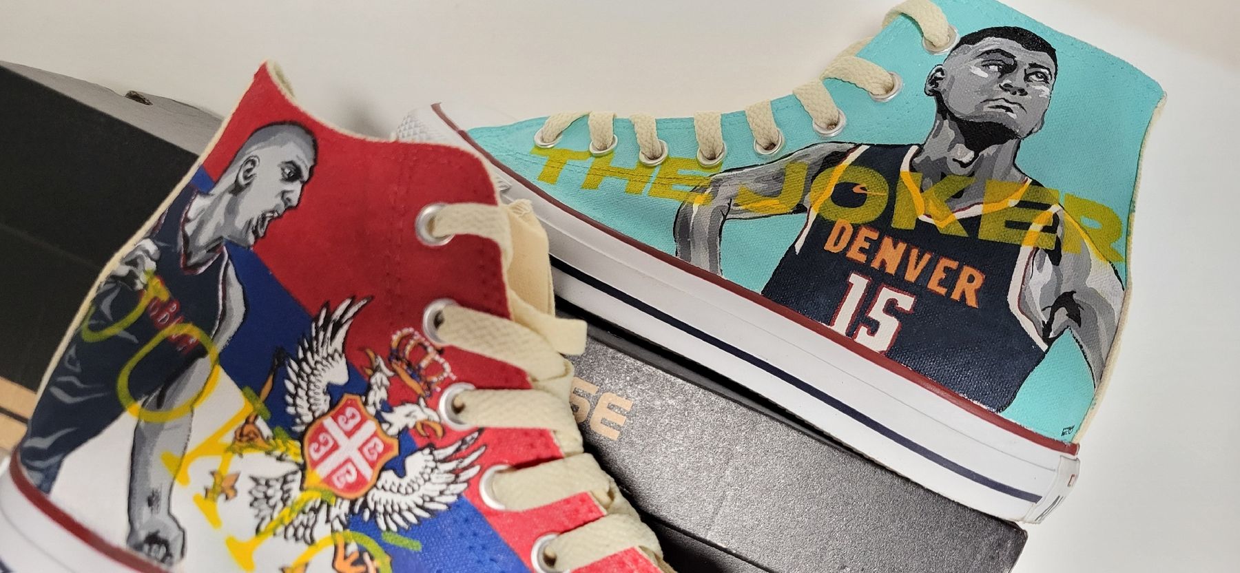 Converse Herrenschuhe: jokic converse custom – Neu und originalverpackt aus Camignolo von Hakunamat5 2