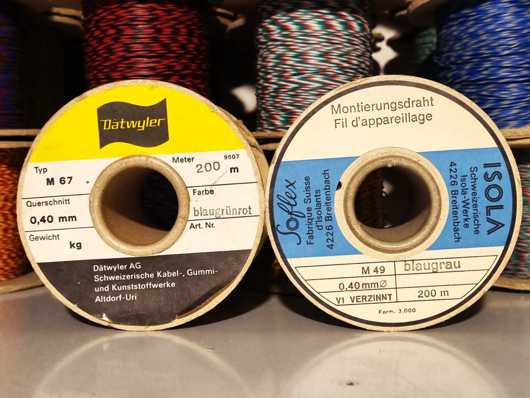 Kabel: Kupferdraht verzinnt – Gebraucht aus Wettingen von Xtra0 1
