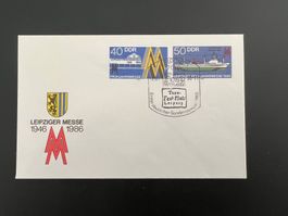DDR Sonderbrief und -Stempel Leibzig  1990  (R635)