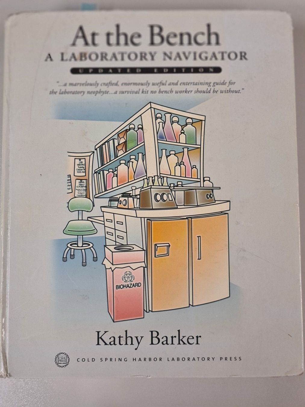 Bücher: Kathy Barker "At the Bench: A Laboratory Navigator" – Gebraucht aus Zürich von ste_sk6k