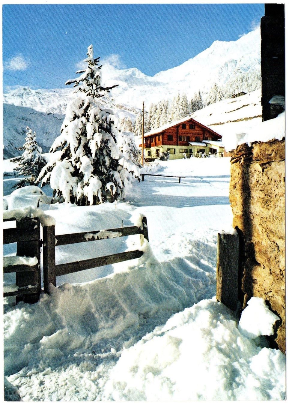 Cartes postales: SAAS-FEE Steinmatte – Neuf (Voir description) à Jona par philajona