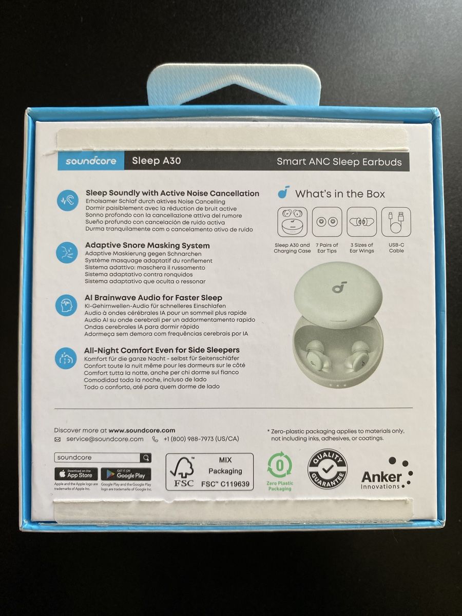 Soundcore Casques audio: Kopfhörer mit ANC Soundcore Sleep A30 – D'occasion à Fahrweid par ale_sst2 4