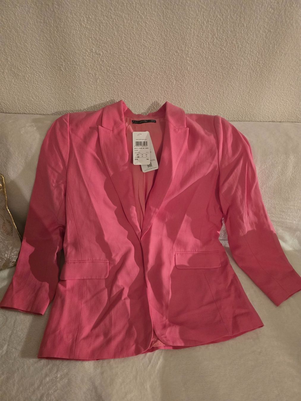 Hallhuber Giacche: Hallhuber Blazer Gr 42 neu Pink – Nuovo e nell'imballaggio originale da Niederrohrdorf venduto da Energetix1 2