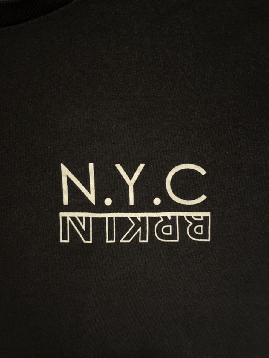 H&M Maglioni & Felpe: Schwarzes NYC Brooklyn Pullover von H&M - Grösse XS – Usato da Hergiswil NW venduto da kaufe_at_kaufmann 1