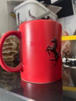 Kaffeetasse Ferrari, Sammlerstück, Rarität, Rot, Top