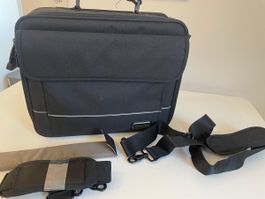 Schwarze Laptoptasche Dicota gepolstert