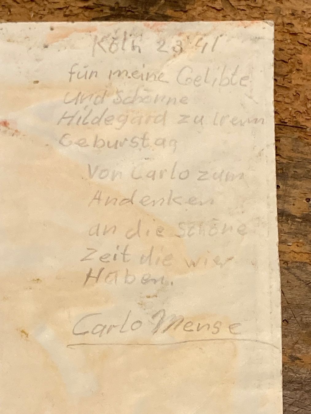 Dipinti: MENSE Carlo 1886-1965 Komposition monogrammiert – Usato da Bern venduto da Jwpm66 5