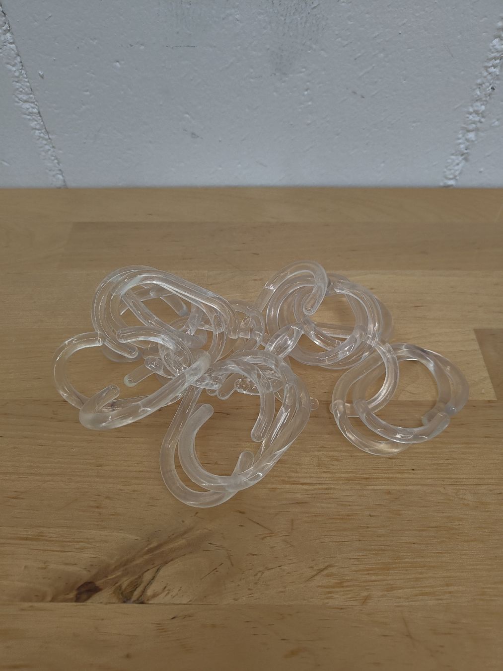 Ikea Ferramenta: Duschvorhang Ringe Kunststoff transparent - 18 Stück – Usato da Emmenbrücke venduto da BlSi