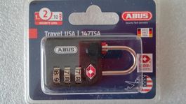 ABUS TSA Zahlenschloss 4-Stelliges Bügelschloss