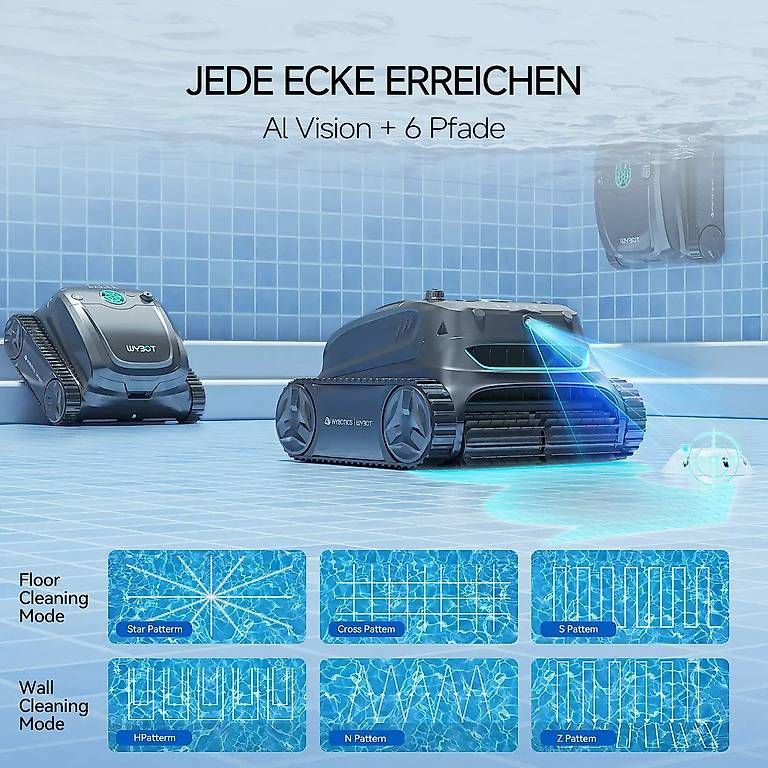 Accessori per Piscine: WYBOT S2 Solar Vision Roboter-Poolreiniger – Nuovo e nell'imballaggio originale da Malans GR venduto da BUYBEST-Schweiz 9