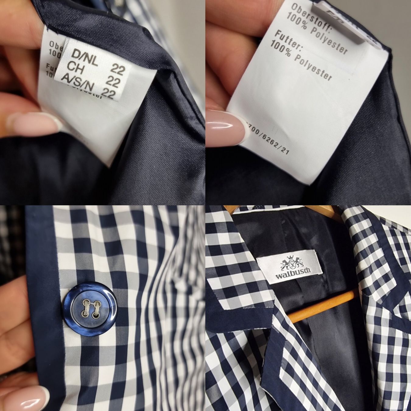 Walbusch Giacche: 🌺 Walbusch Blazer Größe 42🌺 – Usato da Wald ZH venduto da CapLux 8