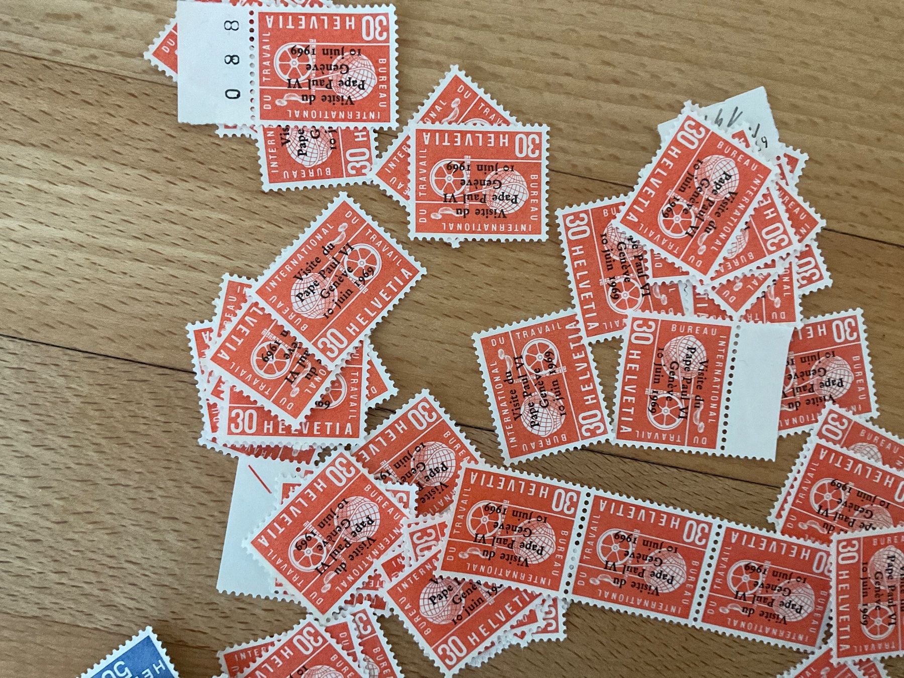 Tutti i francobolli: 80Fr postfrisch ungestempelt Briefmarken Schweiz Sammlung – Nuovo (secondo la descrizione) da Wil SG venduto da Chefsugus 1