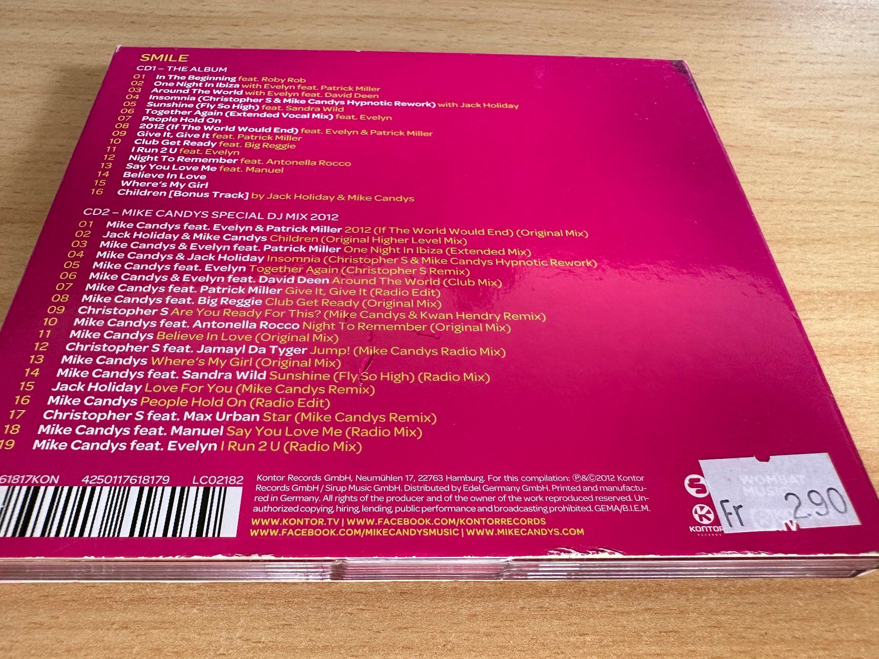 CD: Mike Candys – Smile - 2 CD – Usato da Rikon im Tösstal venduto da Alpenmutz 1