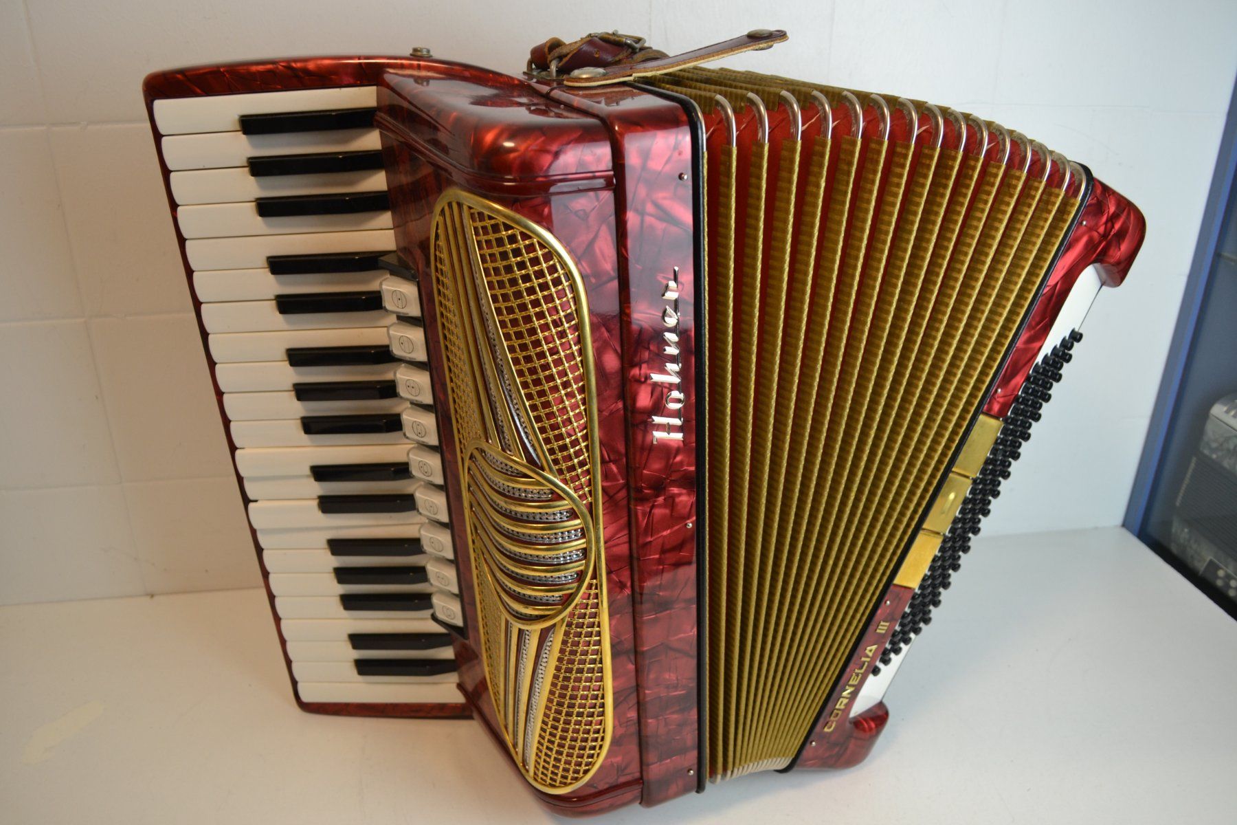 Hohner Strumenti musicali: Akkordeon chromatisch Hohner Cornelia III – Usato da Zürich venduto da baumusik 4