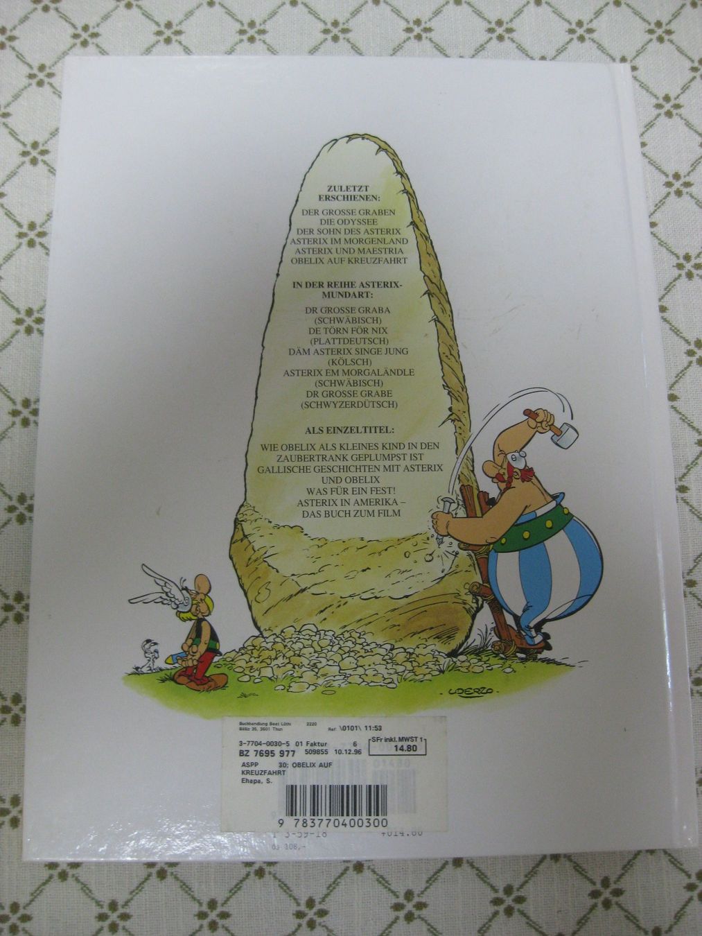 Fumetti: Asterix & Obelix / KREUZFAHRT / Deutsch / Buch – Usato da Münchenbuchsee venduto da neuwertig-gespart 2
