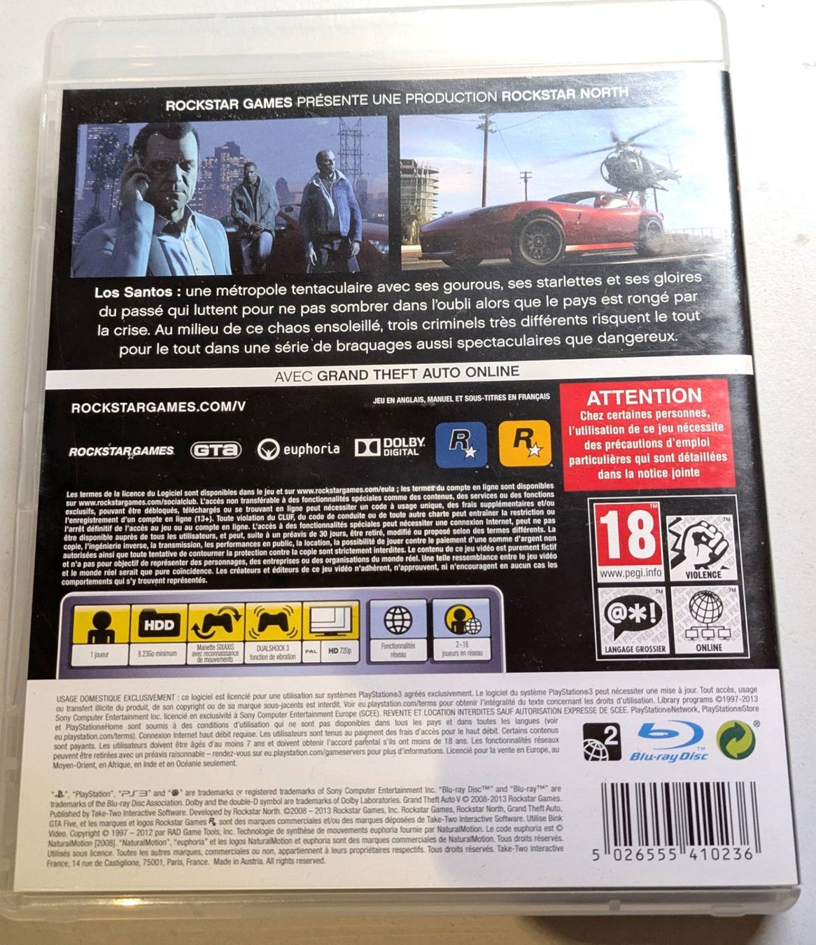 Sony Giochi: GTA 5 PS3 – Usato da Bösingen venduto da Geybi 1