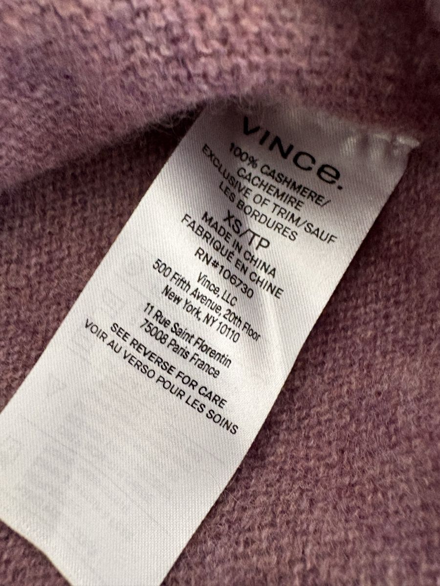 Pulls & Sweat-shirts: Vince Kaschmir Pullover XS, Lila – D'occasion à Wimmis par rimnakit 3