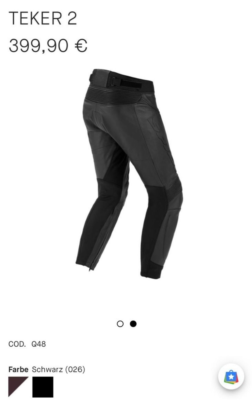 Spidi Hosen: Lederkombi Hose GR.54 Teker 2 von Spidi – Gebraucht aus Neuenhof von OGJ 3