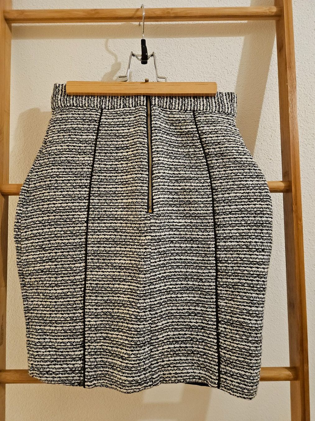 H&M Gonne: H&M Bleistiftrock Gr. 36 schwarz/weiss – Usato da Zürich venduto da anna_r26m 1