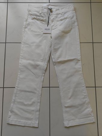 LIU.JO Hose, Gr. 29, weiss, neu mit Etikett, Frühling