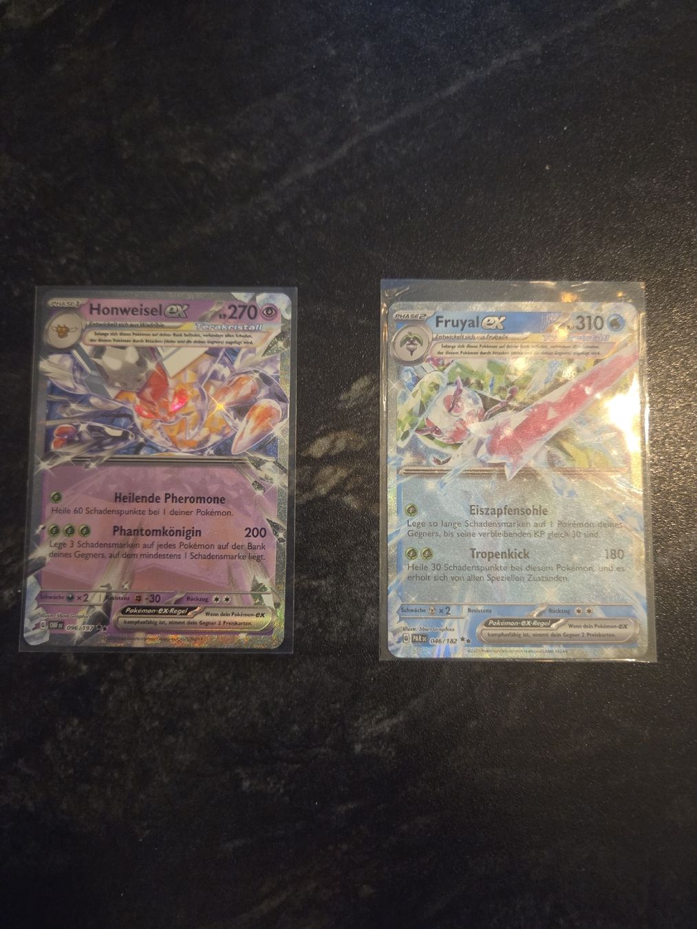 Pokémon Carte collezionabili: Pokemon Karten Honweisel EX und Fruyal EX – Nuovo (secondo la descrizione) da Zufikon venduto da Houdiboudi