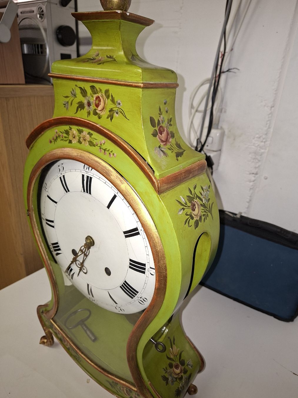 Swiss Orologi: Antik neuenburger Pendule – Usato da Liebefeld venduto da Turi-53 3