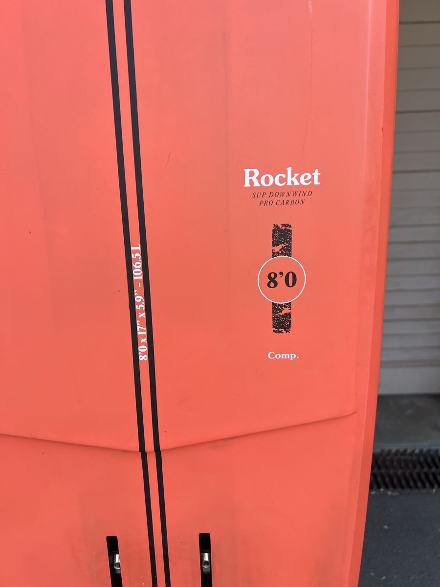 Surfboards & Schwimmbrette: F-One Rocket Sup downwind pro carbon comp 8’0x17”x5.9” 106.5 – Gebraucht aus thun von Globi003 2