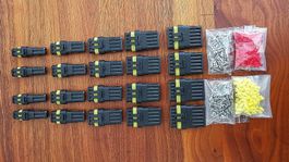 20 neue wasserdichte WÜRTH Elektrostecker für KFZ Elektronik