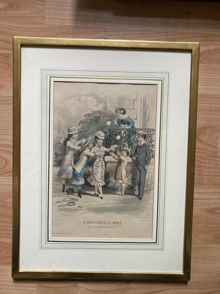 Stiche: Original antiker Stahlstich aus 1870 – Gebraucht aus St. Gallen von Enomis011