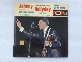 Vinyl Single   EP  JOHNNY HALLYDAY