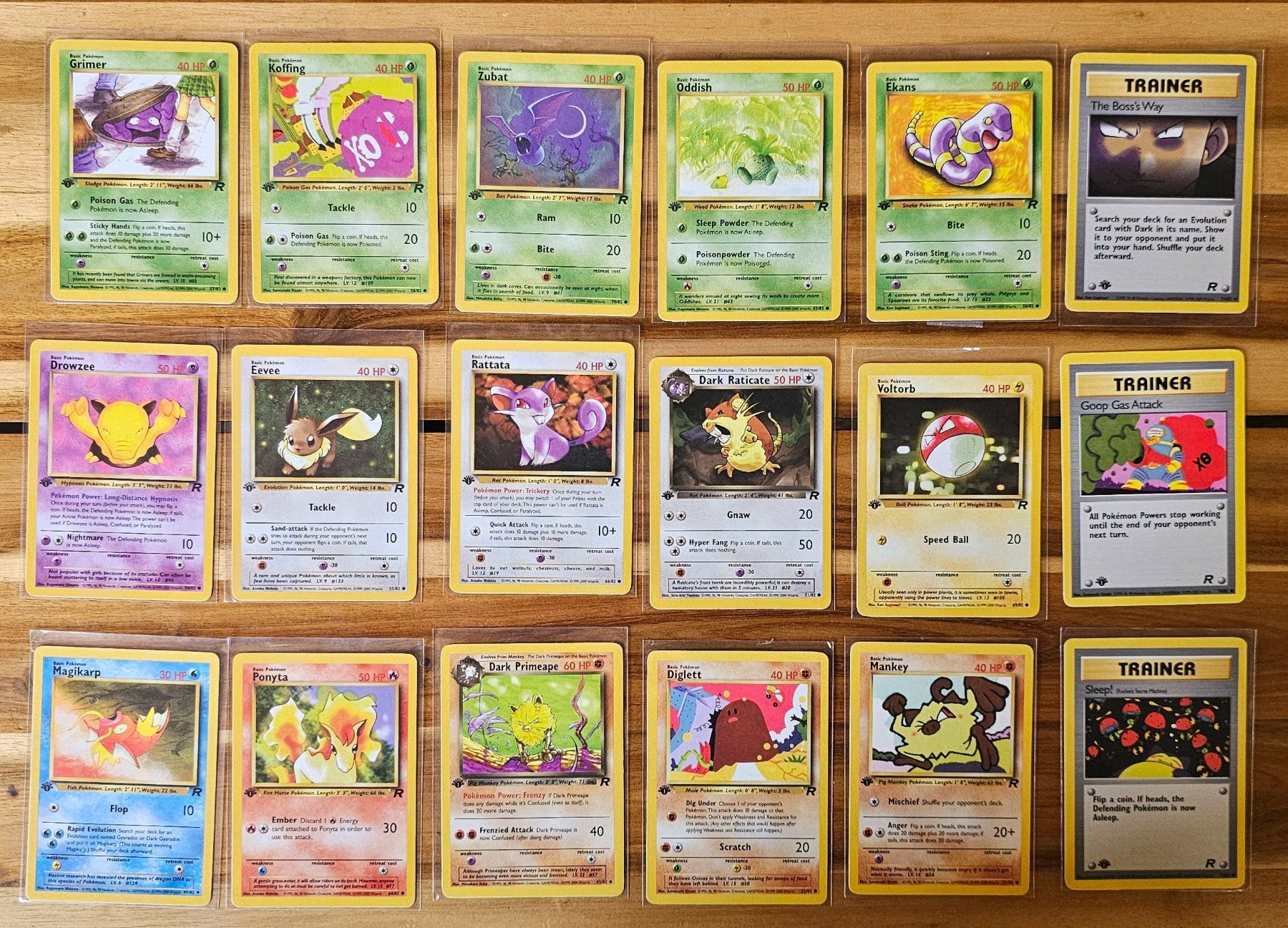 Pokémon Carte collezionabili: Pokémon 1 Edition Rocket EN - ab 1,- – Usato da Alpnach Dorf venduto da FrankyFranks