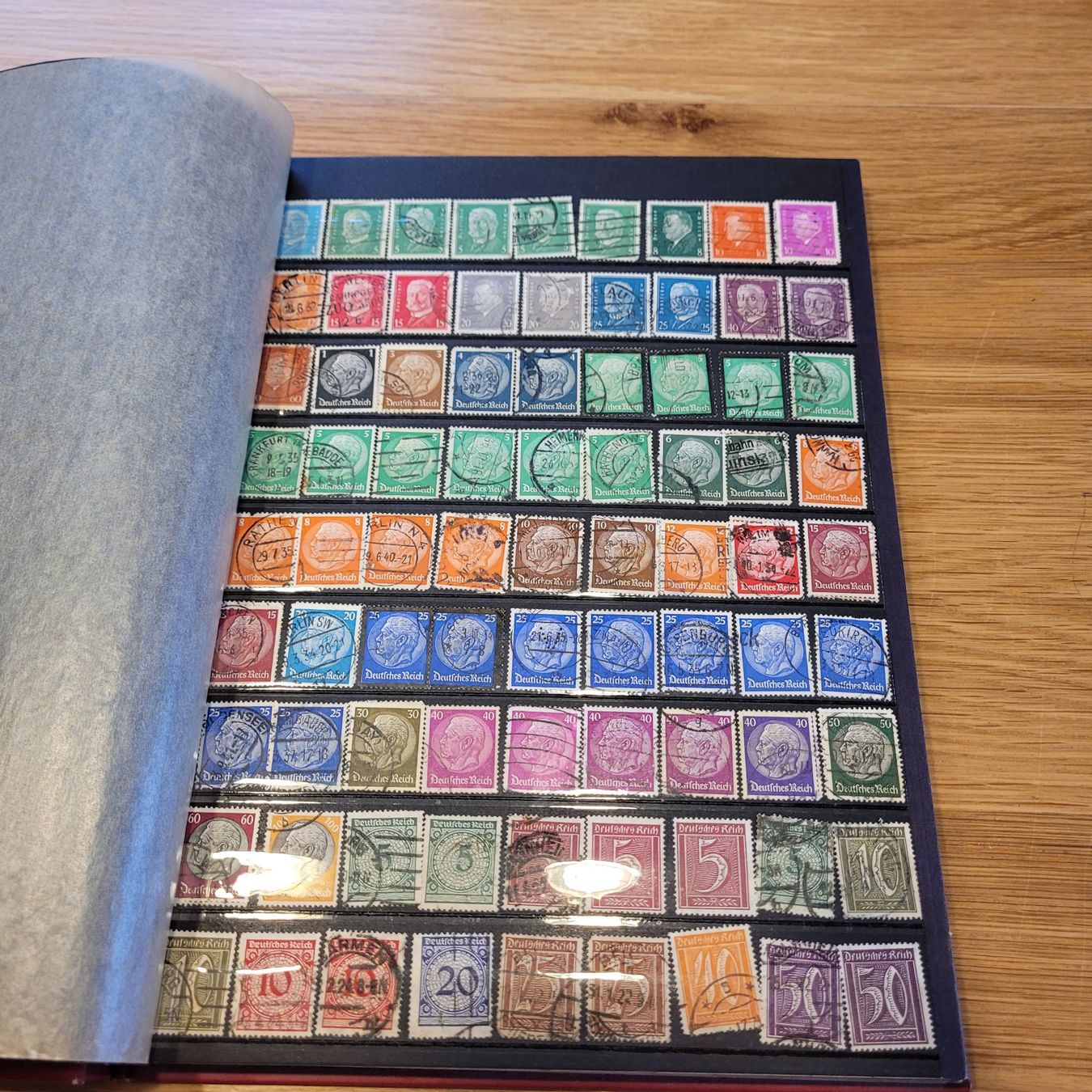 Tous les timbres: Album mit Marken – D'occasion à Biel/Bienne par Destockweb 4