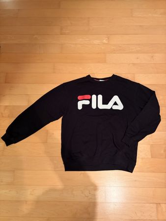 Schwarzer Fila Pullover Grösse M, Unisex - Top Zustand!
