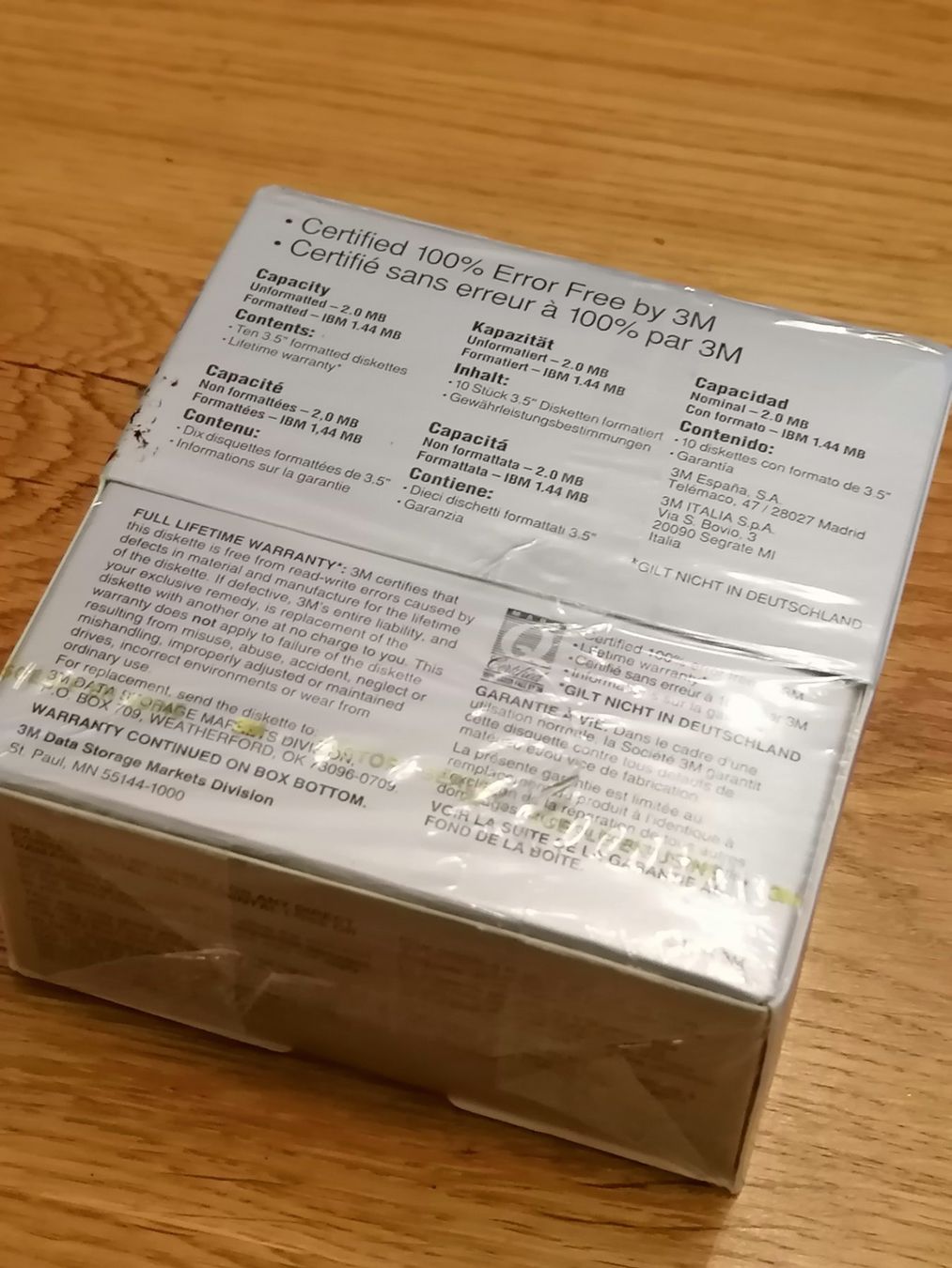 Minidisc: 3M Disketten DS, HD, 10 Stk, Originalverpackt – Neu und originalverpackt aus Basel von vintagecollector 2