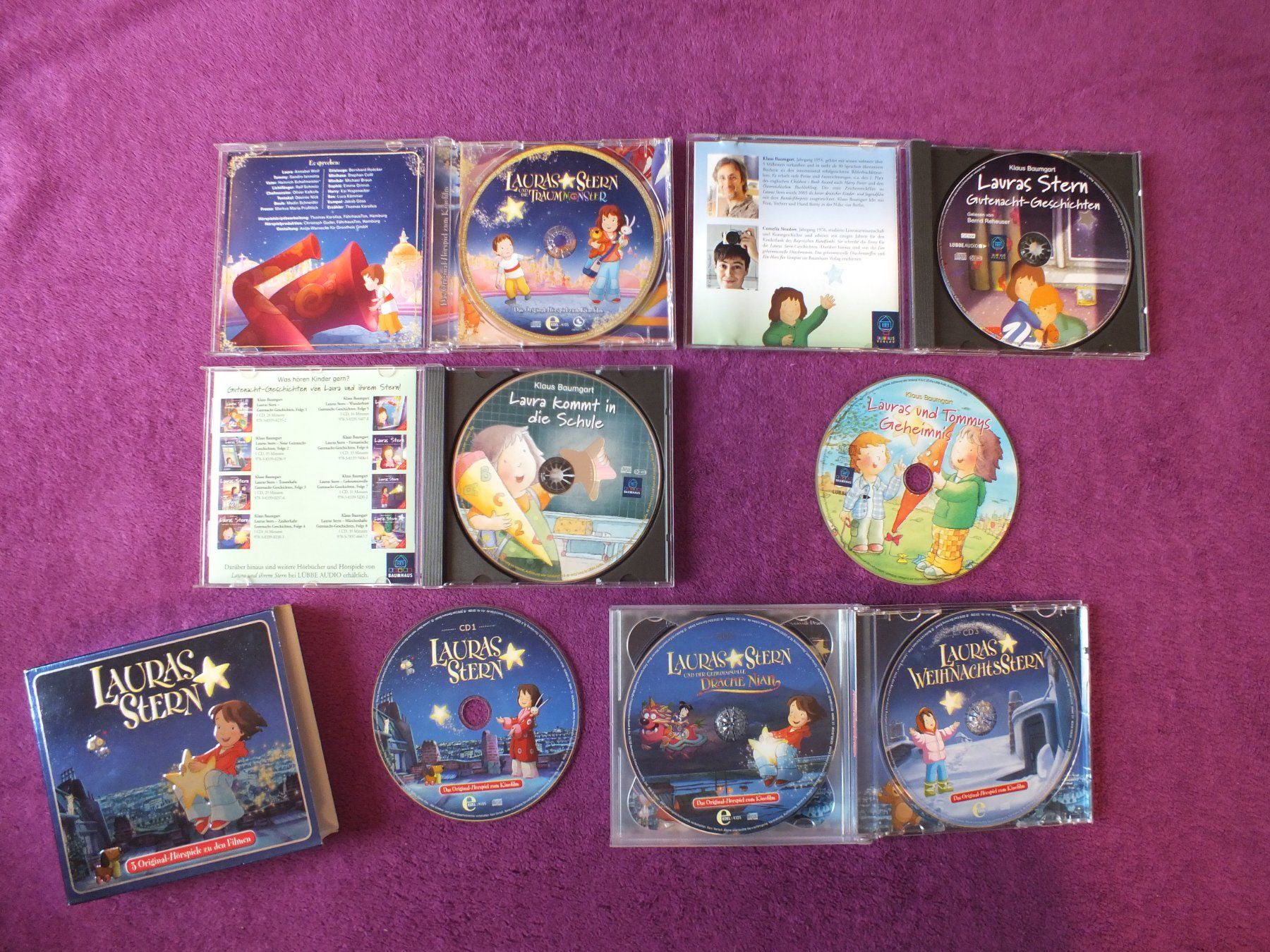CDs: 7 - Lauras Stern - Hörspiel - CD´s – Gebraucht aus Müllheim Dorf von Seeeule01 6