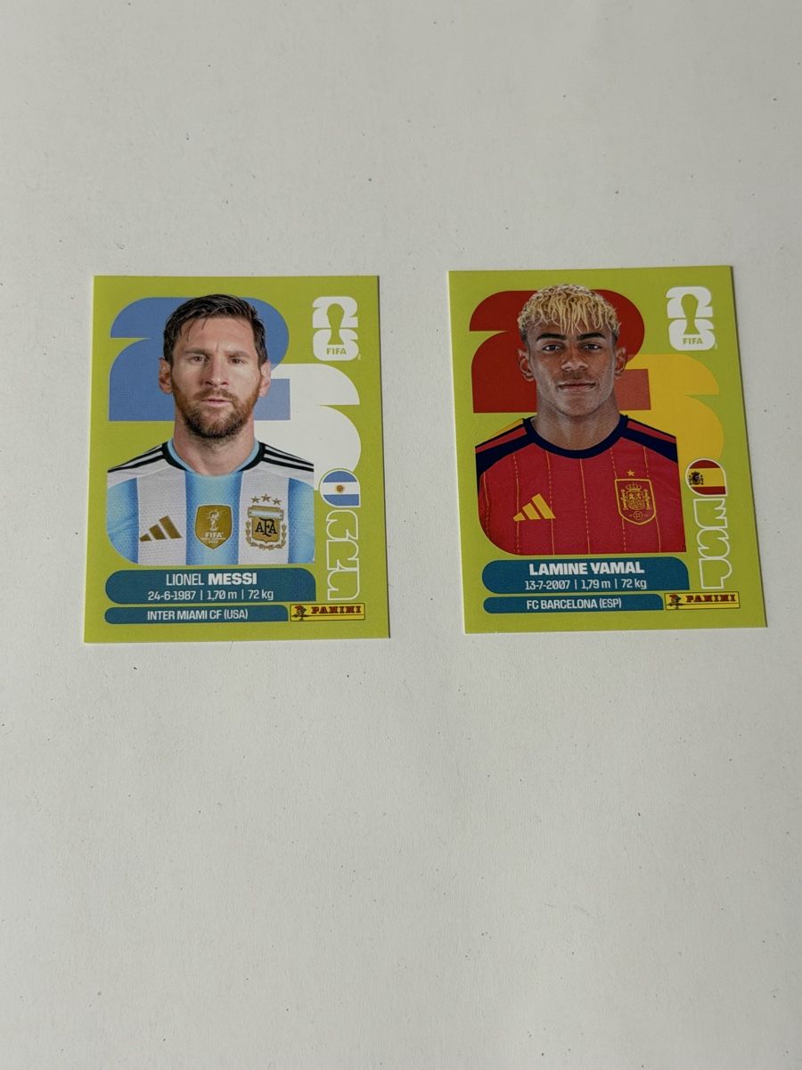 Panini Carte collezionabili: Panini WM 2026 - Messi + Yamal – Nuovo e nell'imballaggio originale da Wallbach venduto da ale_db7t