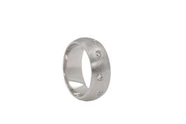 Ring mit 10 Brillanten 0.55ct 18K Weissgold *S2869