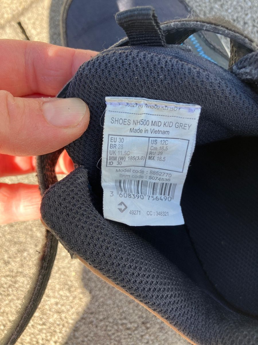 Chaussures garçon: Kinder Trekkingschuhe Quechua Grösse 30 – D'occasion à Rüegsauschachen par moeschtu82 4