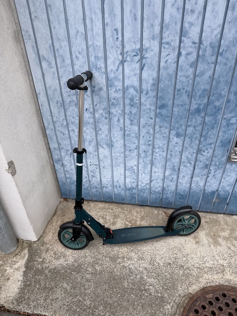 Micro Kickboard: Micro Klappscooter dunkelgrün – Usato da Lyss venduto da nekoreh