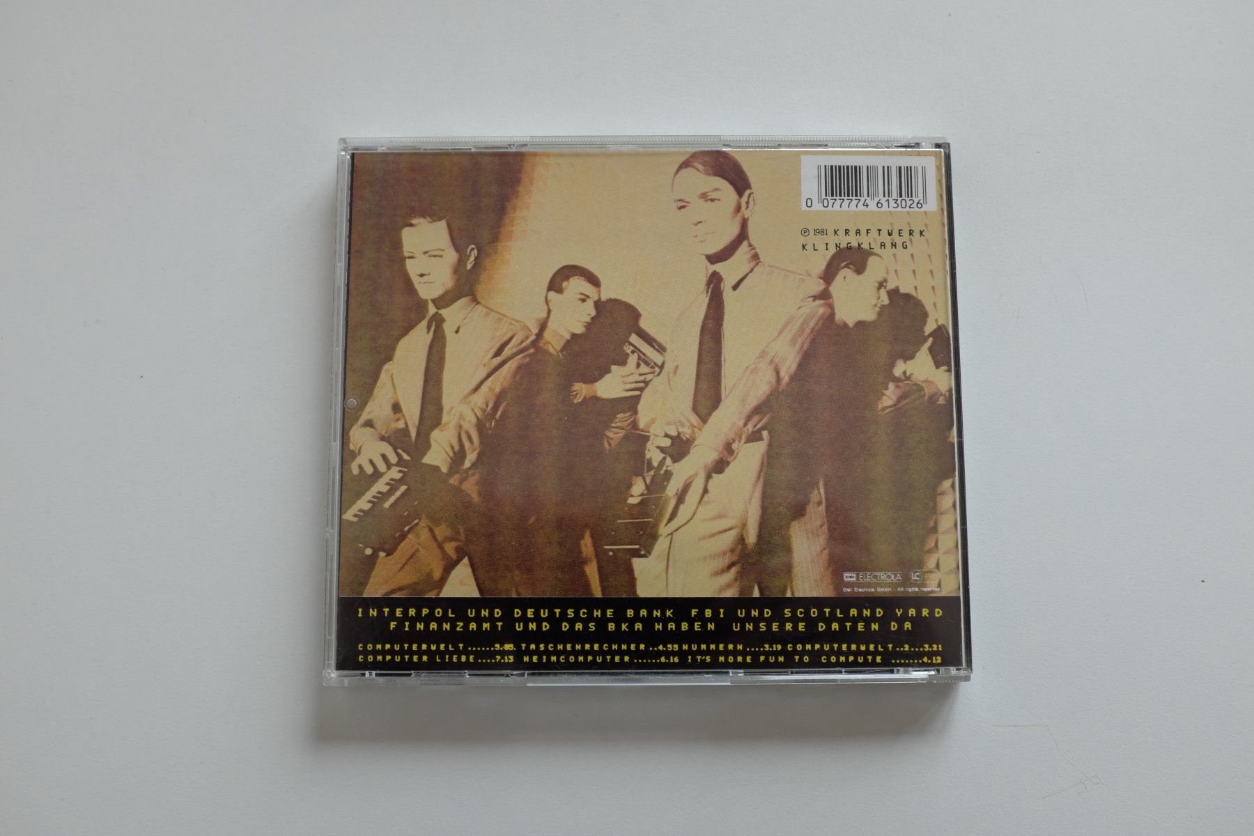 CD: Kraftwerk - Computerwelt – Usato da Basel venduto da chu_d5w2 1
