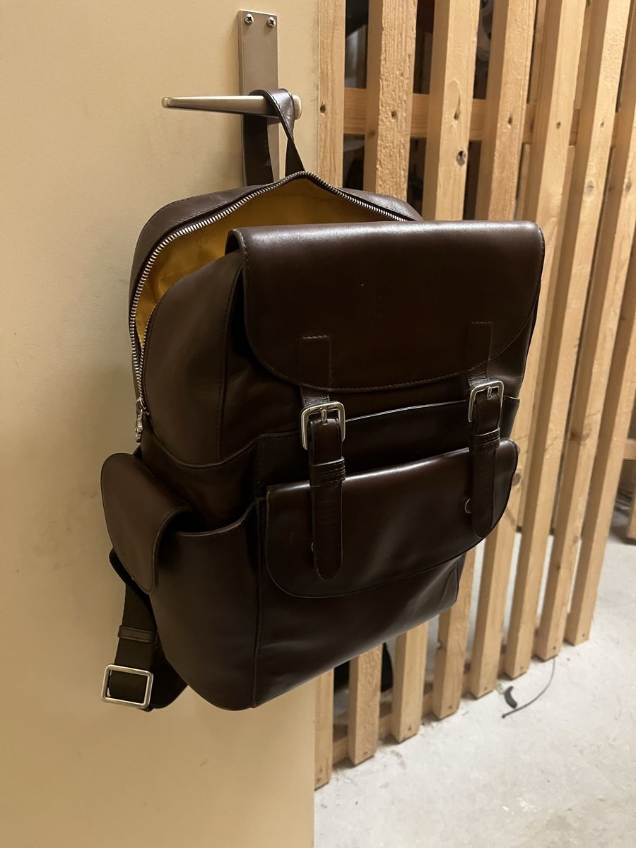 Breitling Sacs à dos: Breitling Leder Rucksack – D'occasion à Zermatt par B.15.v02