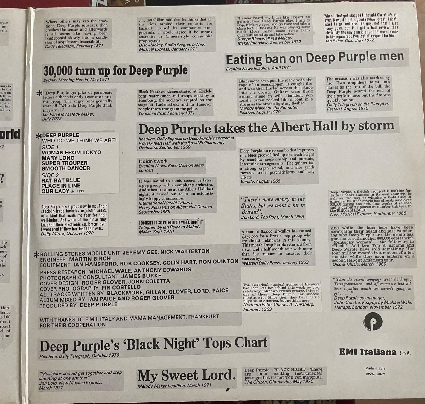 Dischi in vinile: Deep Purple Vinyl – Usato da St Gallen venduto da Bernada1 5