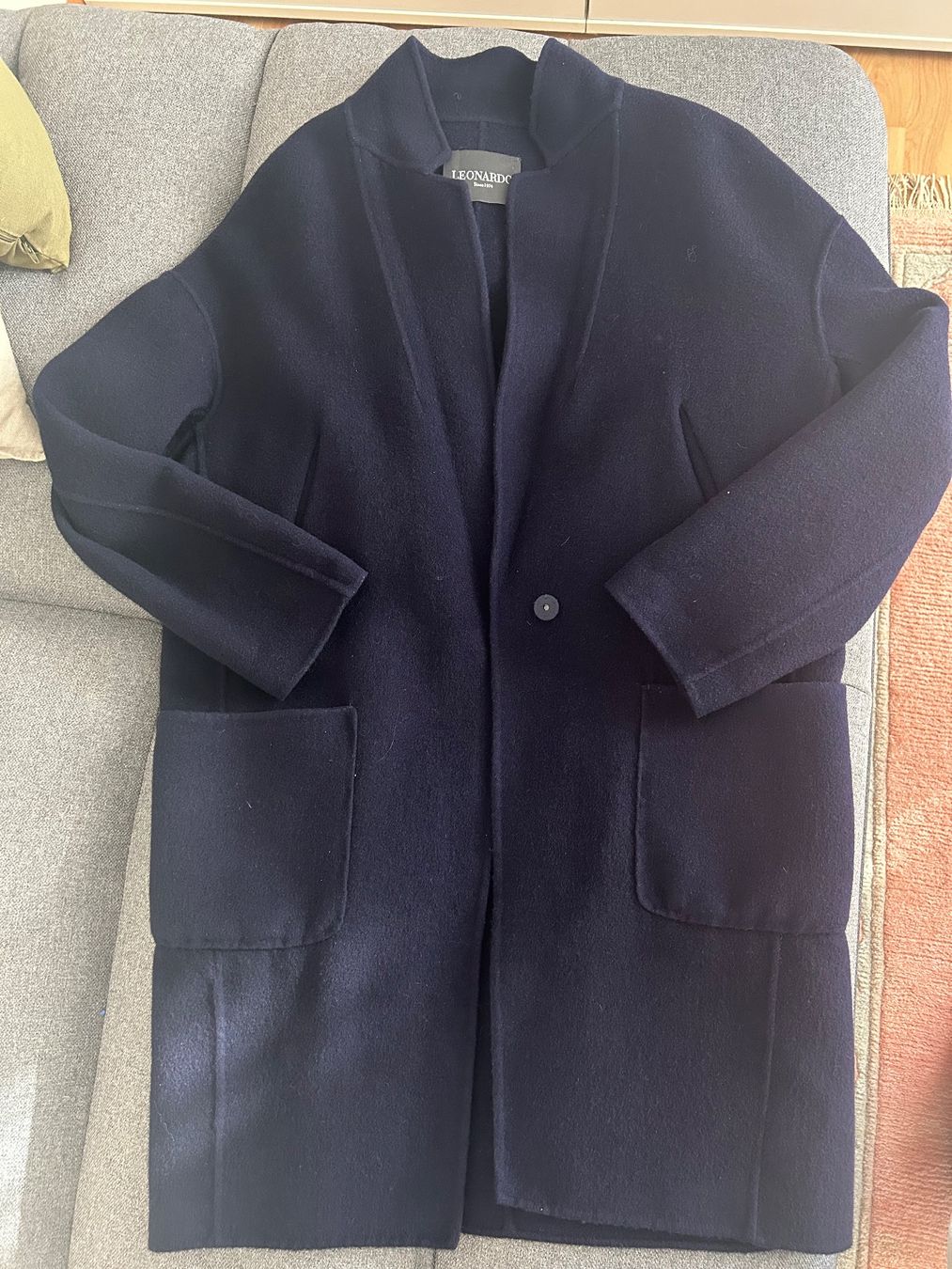 Mäntel: New LEONARDO Wollmantel Oversized Blau M Neu – Neu und originalverpackt aus Zumikon von NG1979 3