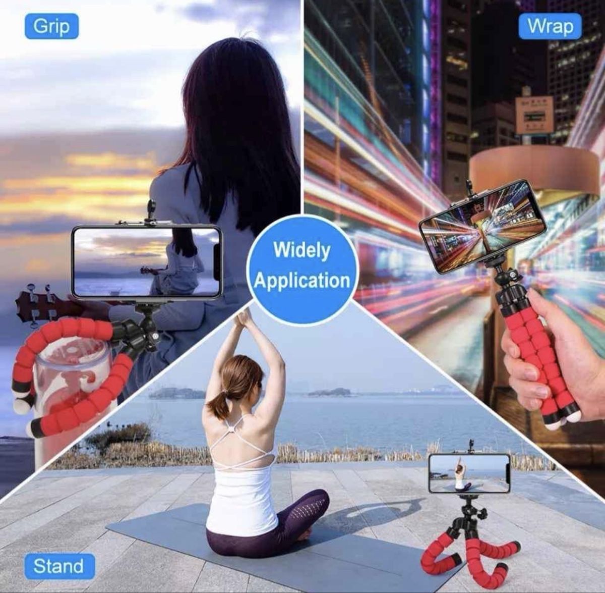 Telefoni cellulari / Smartphones: Flexible Smartphone Tripod: Perfect for Vlogging & Photos – Usato da Neuchâtel venduto da sui_jcg9 2