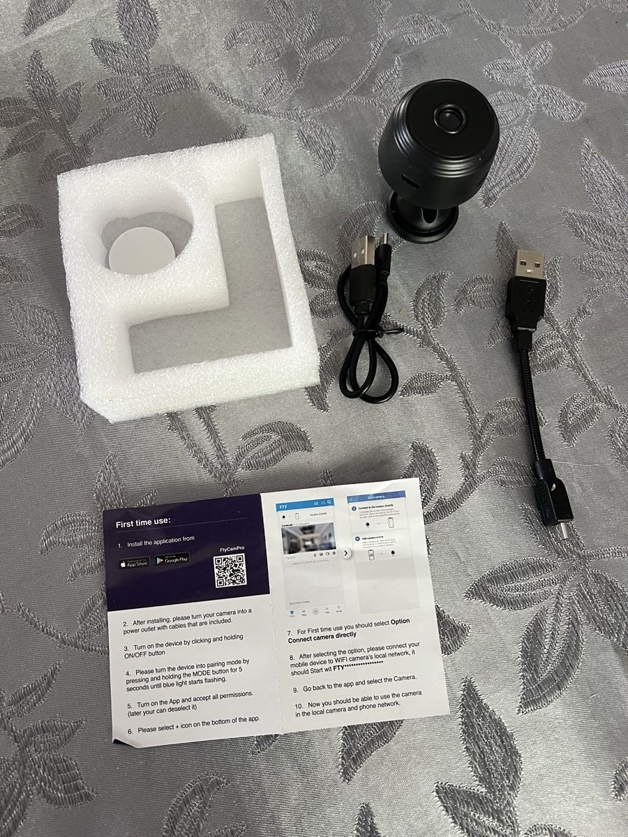 Kamera: Mini Wifi Camera 4 St. – Neu und originalverpackt aus Tobel von honda955